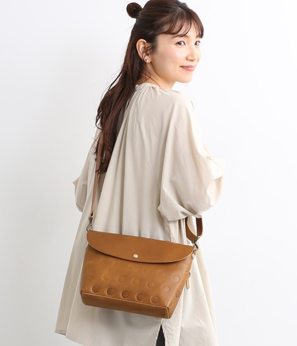 キャンディ ショルダーバッグ(アッシュグレー-ONESIZE)