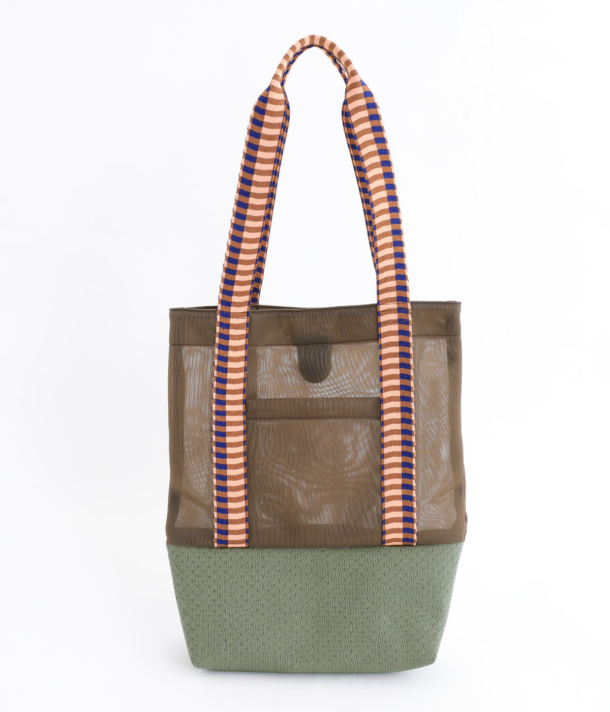 MESH SPONGE TOTE BAG(ダークブラウン-ONESIZE)