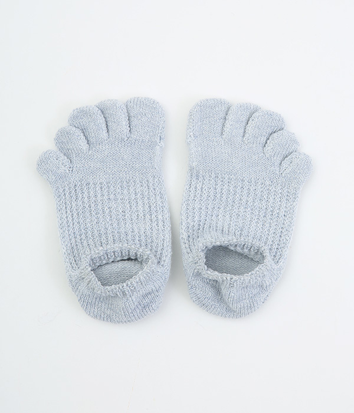 肌ばなれのよい、リネンのスニーカーソックス (サイダー-ONESIZE)