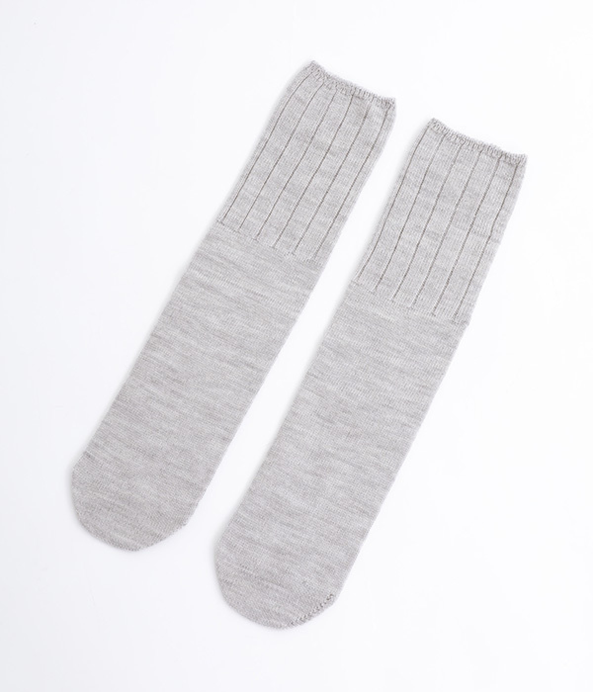 冷えとり靴下 ウールカバーソックス〈すっきりタイプ〉(かすみ-ONESIZE)