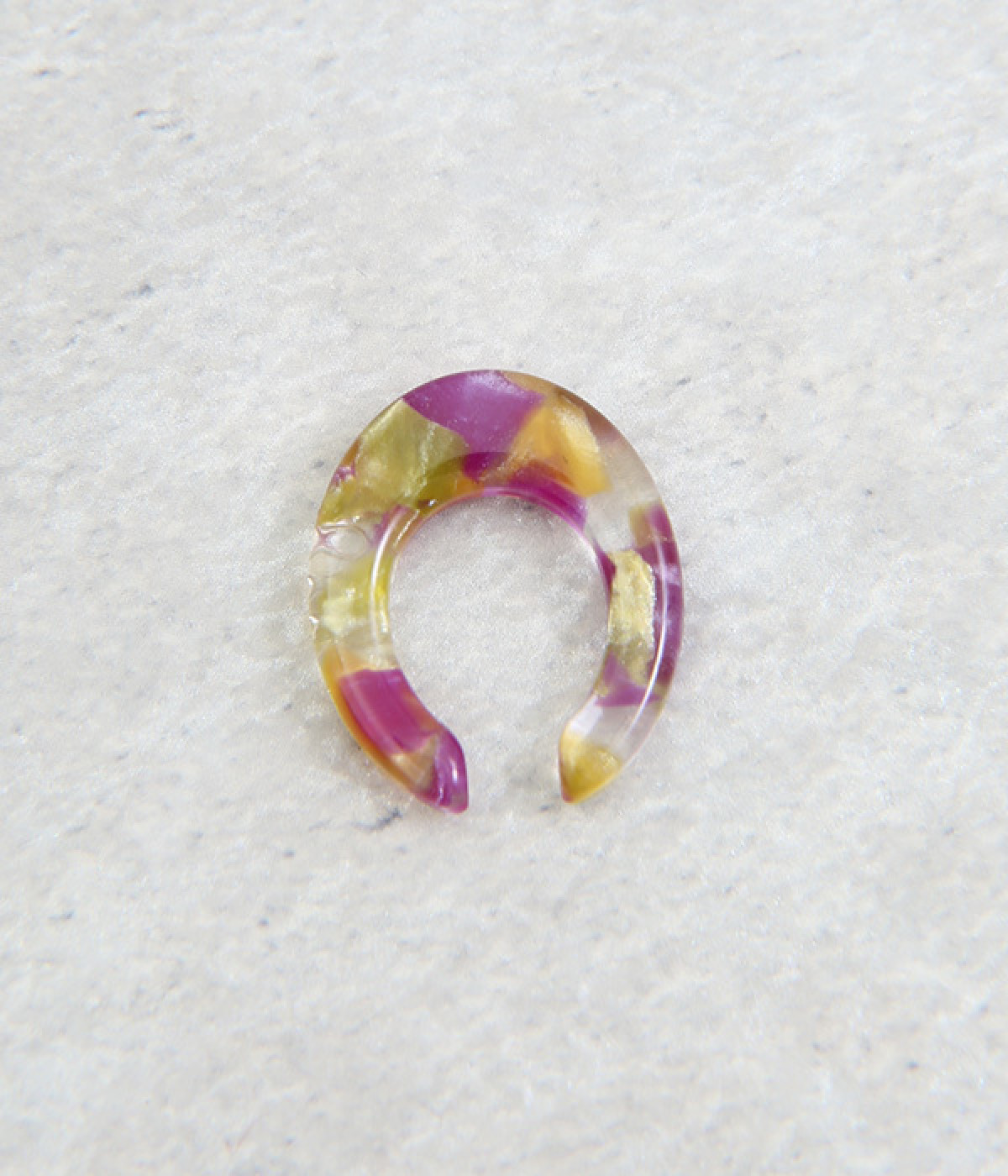EAR　CUFF　Sサイズ(フラワーイエロー-ONESIZE)