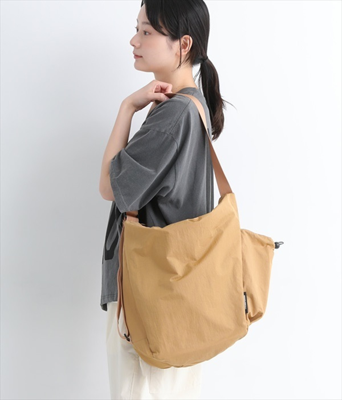 REESE　デイリー　デュオショルダーバッグ(ライトウォルナット-ONESIZE)