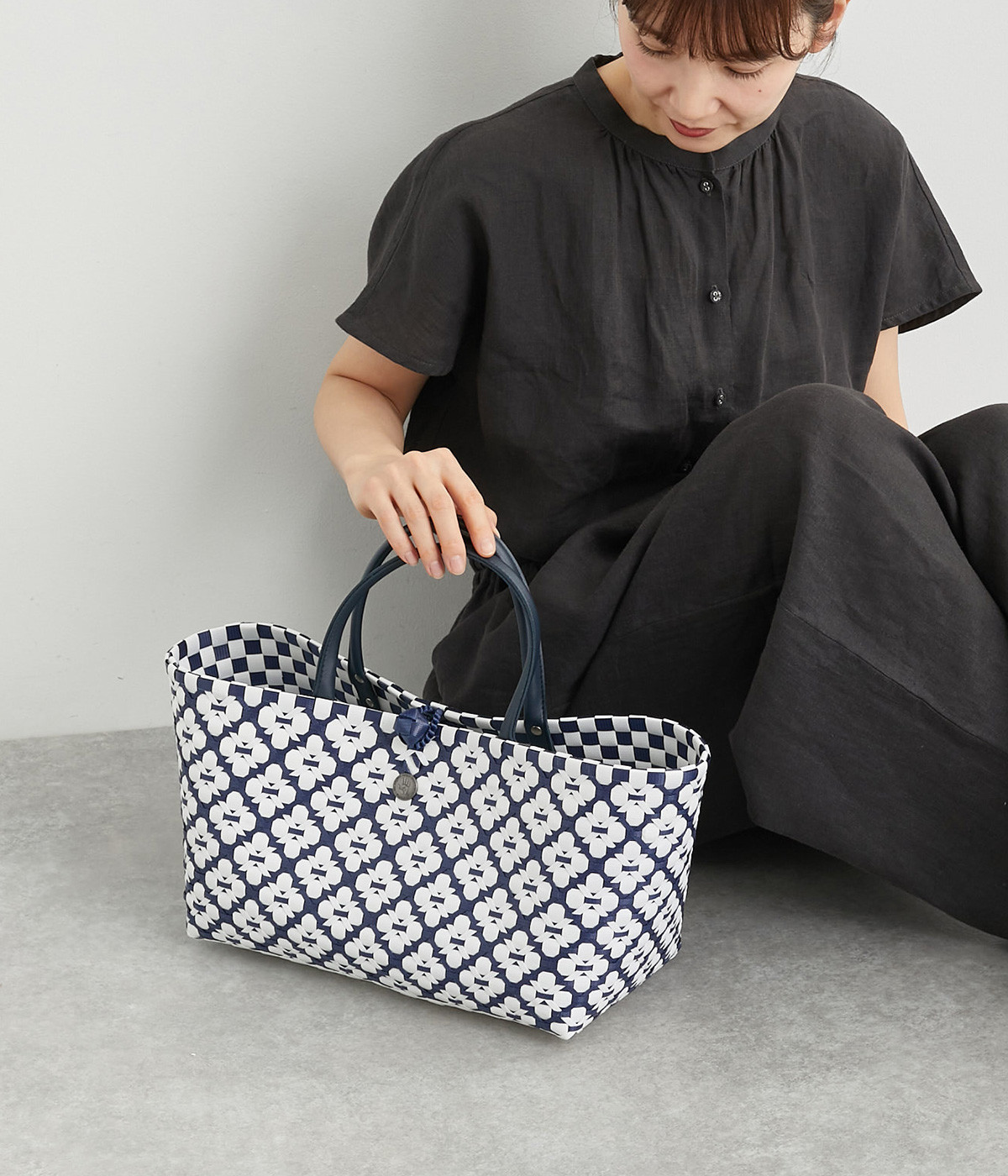 MINI MOTIF BAG(ネイビー-ONESIZE)
