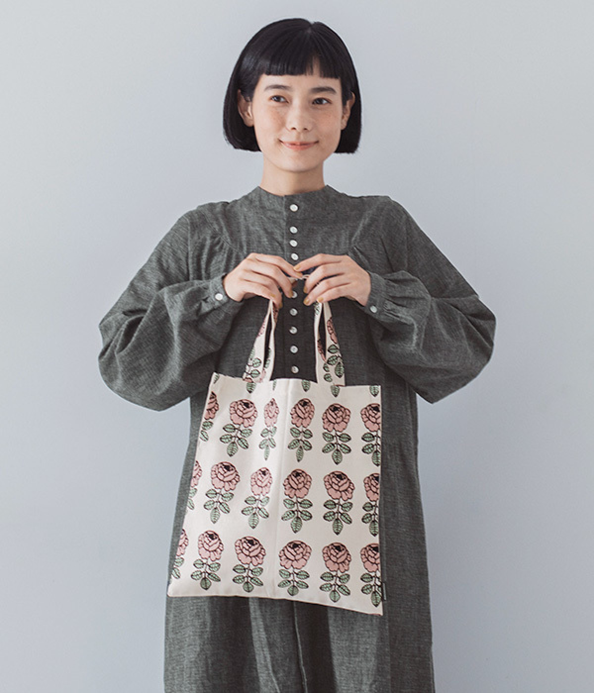 【日本限定】Vihkiruusu トートバッグ(ピンク-ONESIZE)