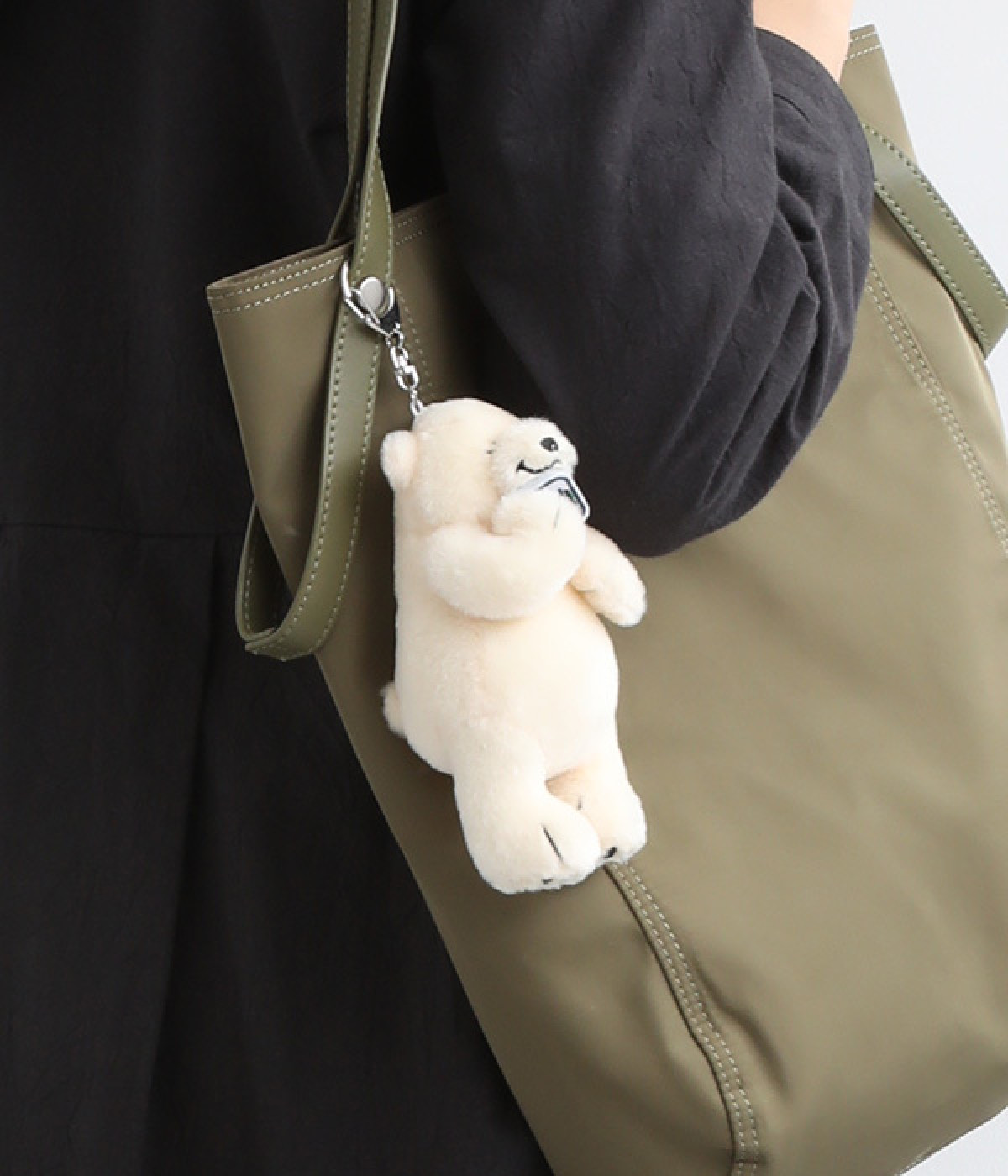 サンドイッチハウスメルヘンコラボ メルヘンぬいぐるみキーホルダーたっち(アイボリー-ONESIZE)