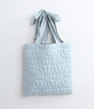 tulip quilt TOTE BAG(サックス-ONESIZE)