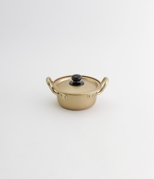 アルマイト両手鍋　14cm(カラー1-ONESIZE)