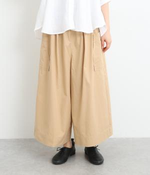 コットンライトツイルサイドポケットパンツ