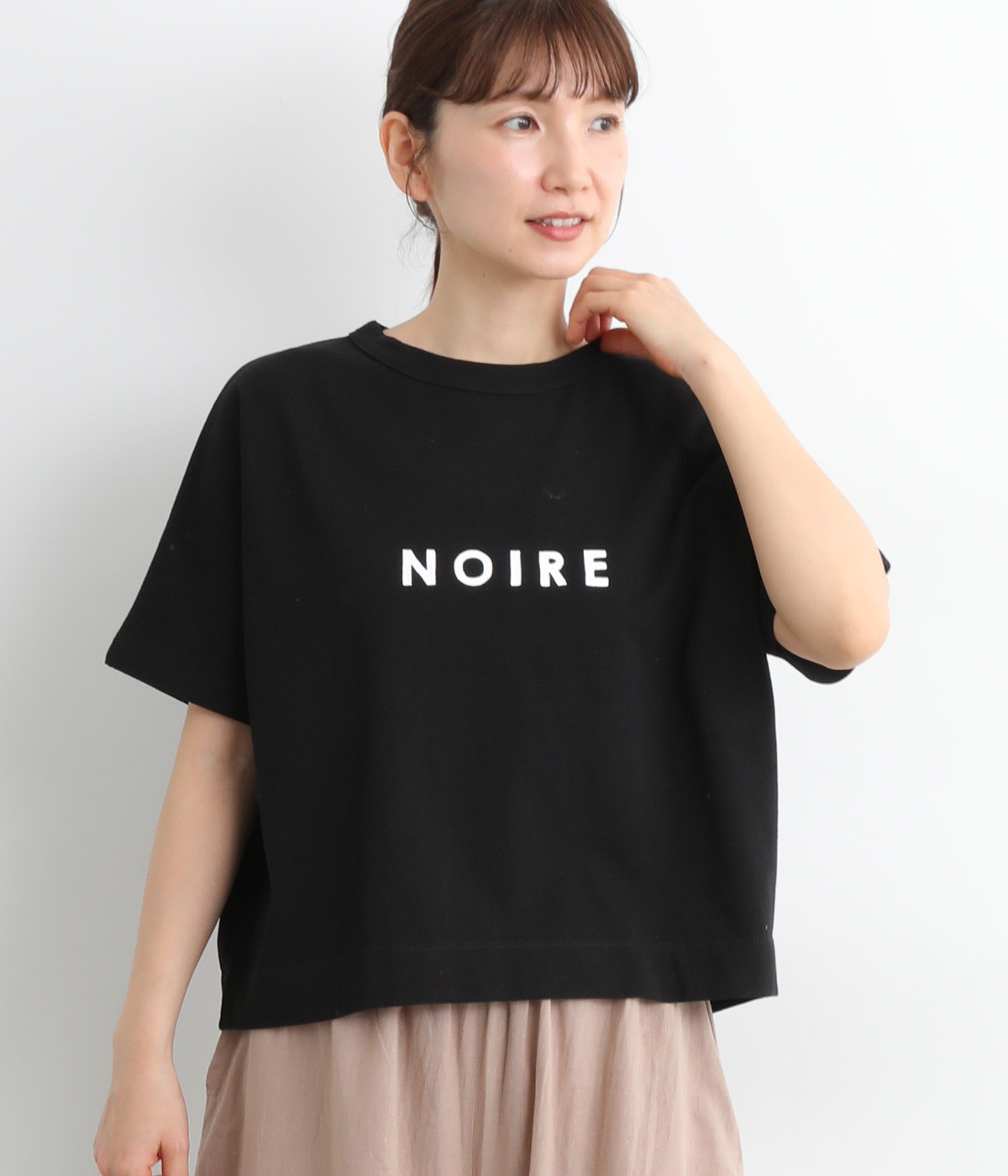 Cloche USコットンアソートロゴT(ブラック-ONESIZE)