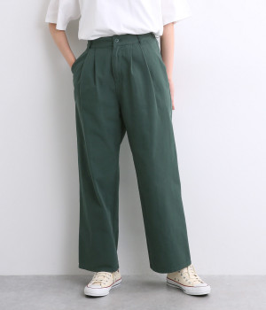 2タックストレートパンツ