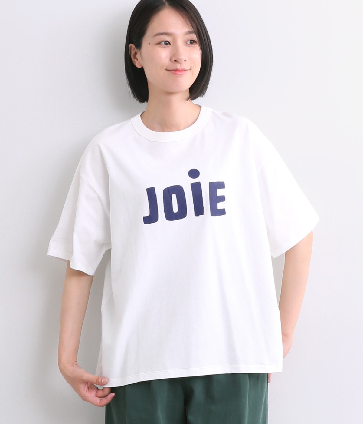 JOIEロゴプリントＴシャツ(オフホワイト-ONESIZE)