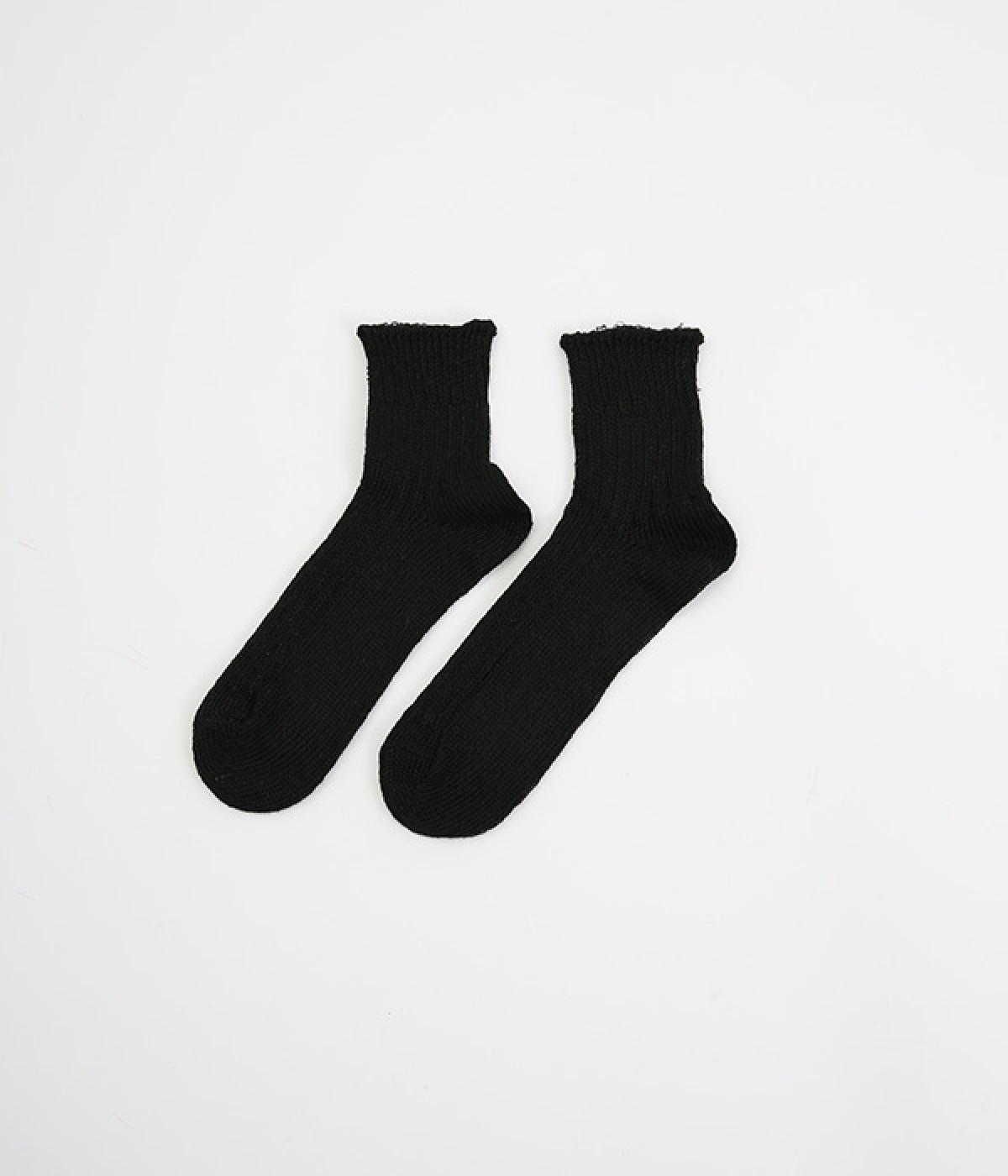 シャインソックス　basic(ブラック-ONESIZE)
