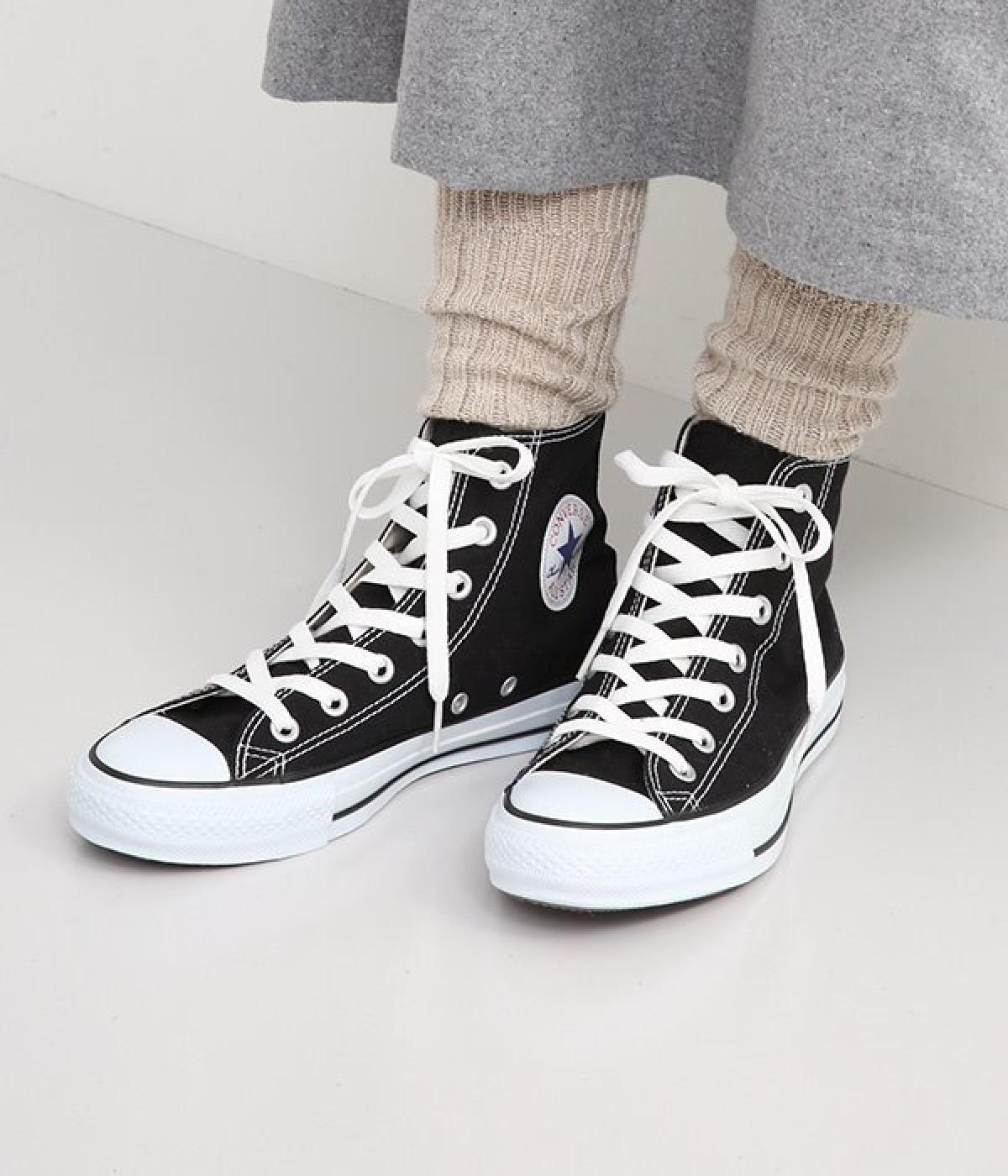 ALL　STAR　ハイカット(ブラック-235)