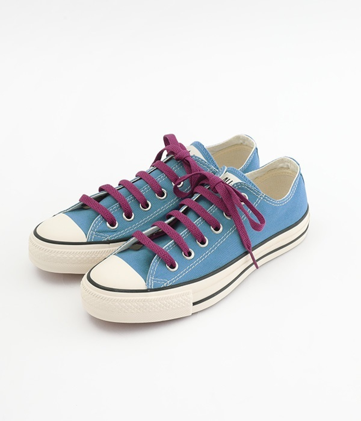 ALL STAR BURNTCOLORS OX(FADED BLUE-240)