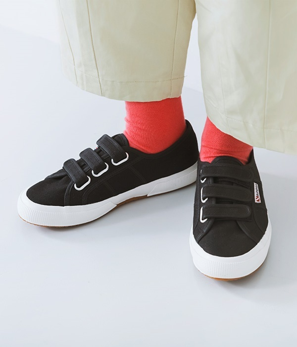 2750-COT3STRAPU(Black-Fwhite-36)
