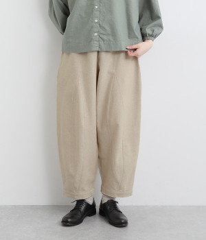コットンチキュウパンツ(ライトベージュ-ONESIZE)