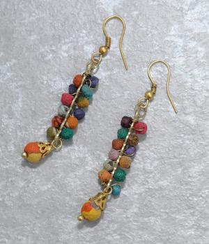 ラリーキルト　ピアス