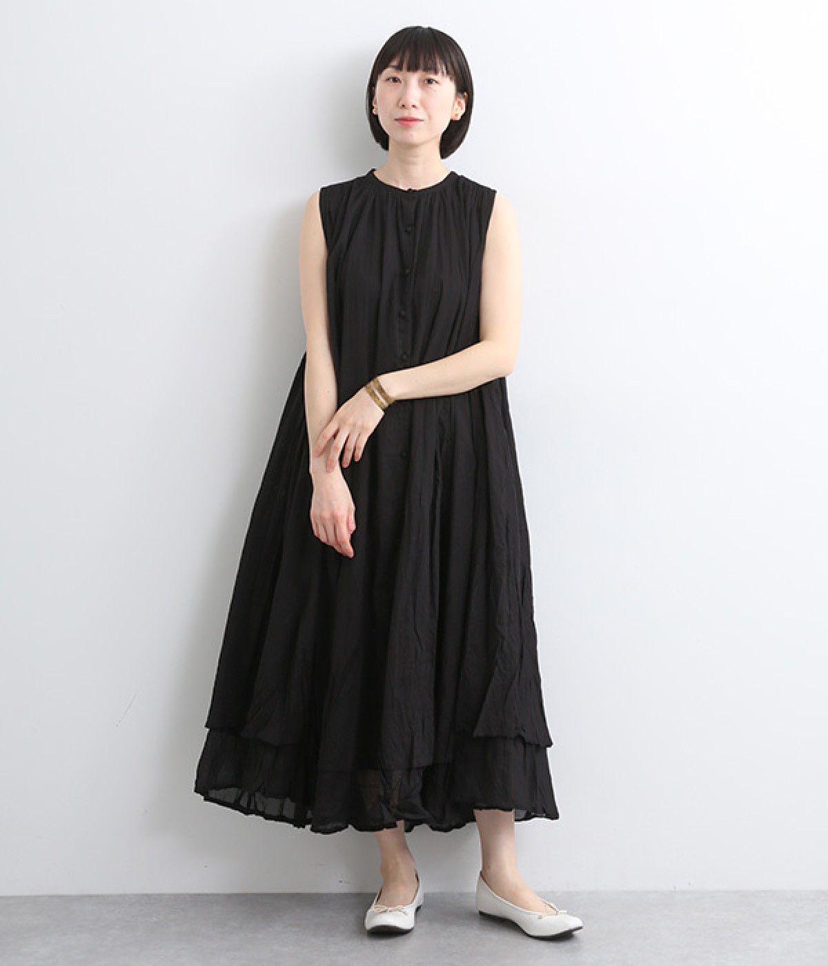 レイヤーノースリドレス long123cm(ブラック-ONESIZE)