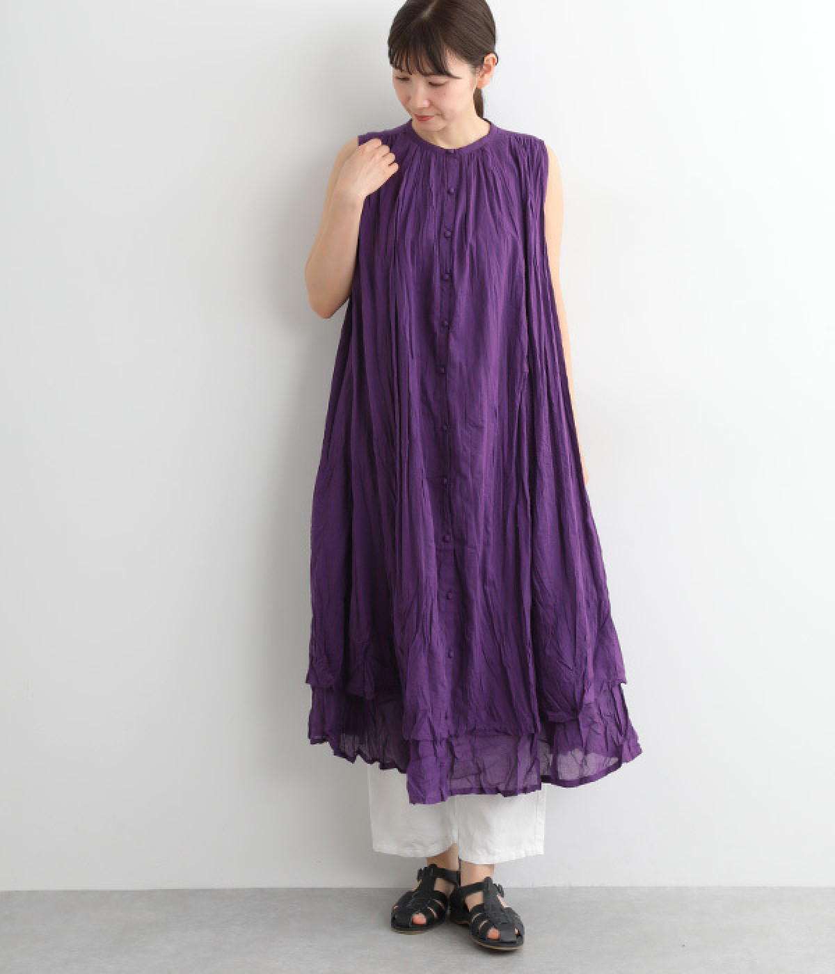 レイヤーノースリドレス long123cm(パープル-ONESIZE)