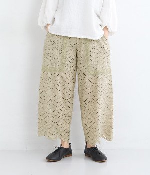 【Shanti Shanti】コットンシフリーリカーモパンツ