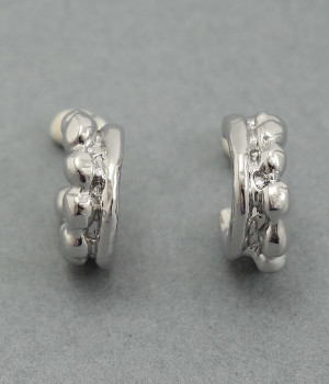 round　arch　dot　metal　ピアス