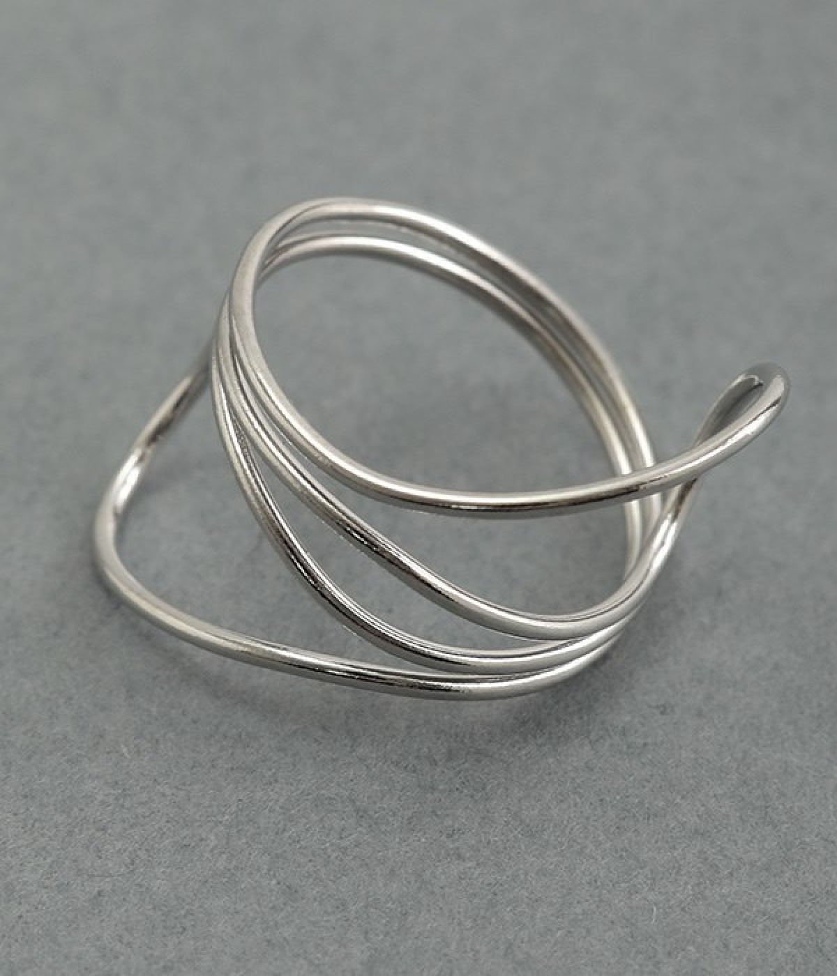 twist　line　リング(シルバー-ONESIZE)