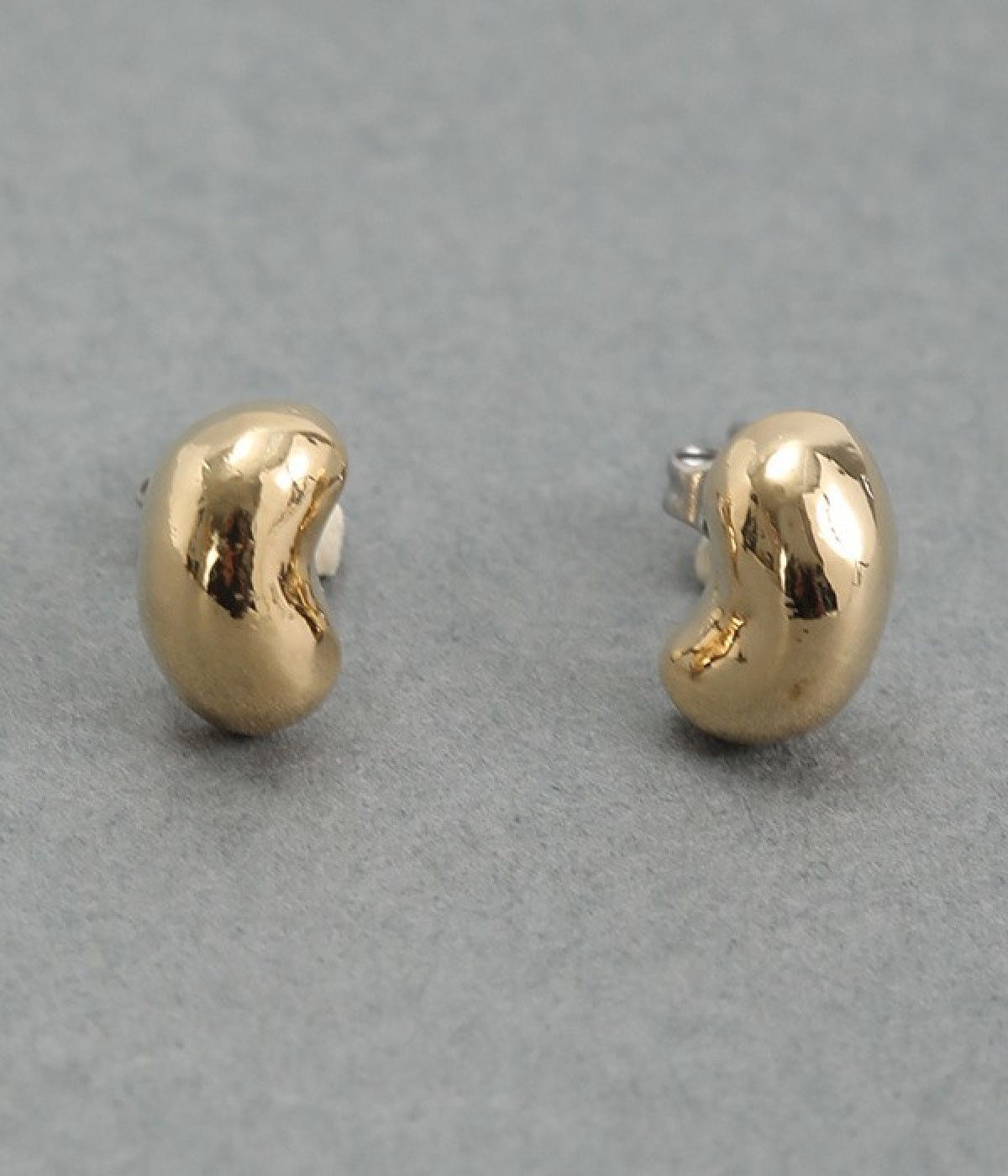 metal　beans　mini　ピアス(ゴールド-ONESIZE)