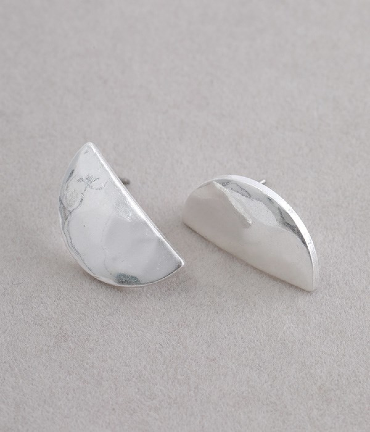 half moon ピアス(シルバー-ONESIZE)