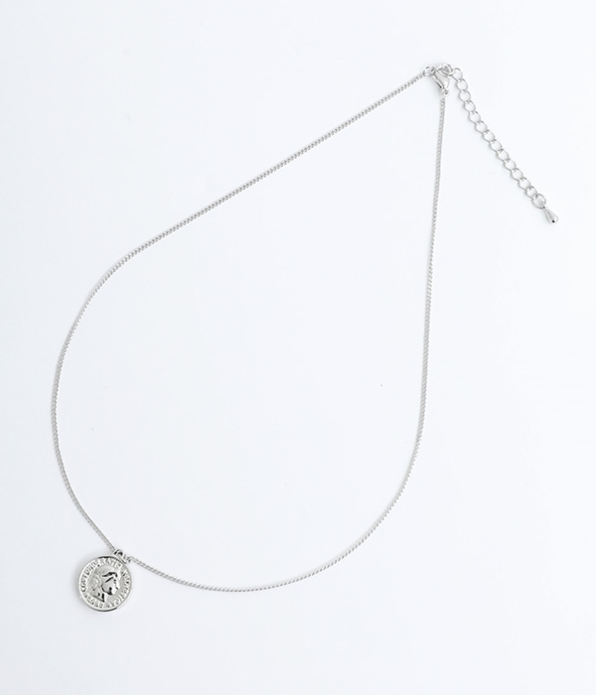 petit coin motif ネックレス(シルバー-ONESIZE)