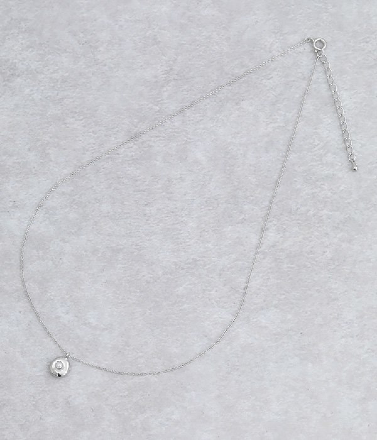 pearl×metal ネックレス(シルバー-ONESIZE)