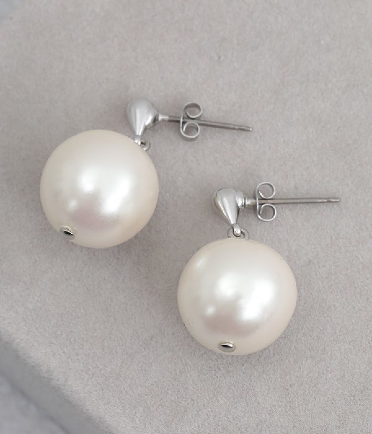 swing pearl　ピアス(シルバー-ONESIZE)