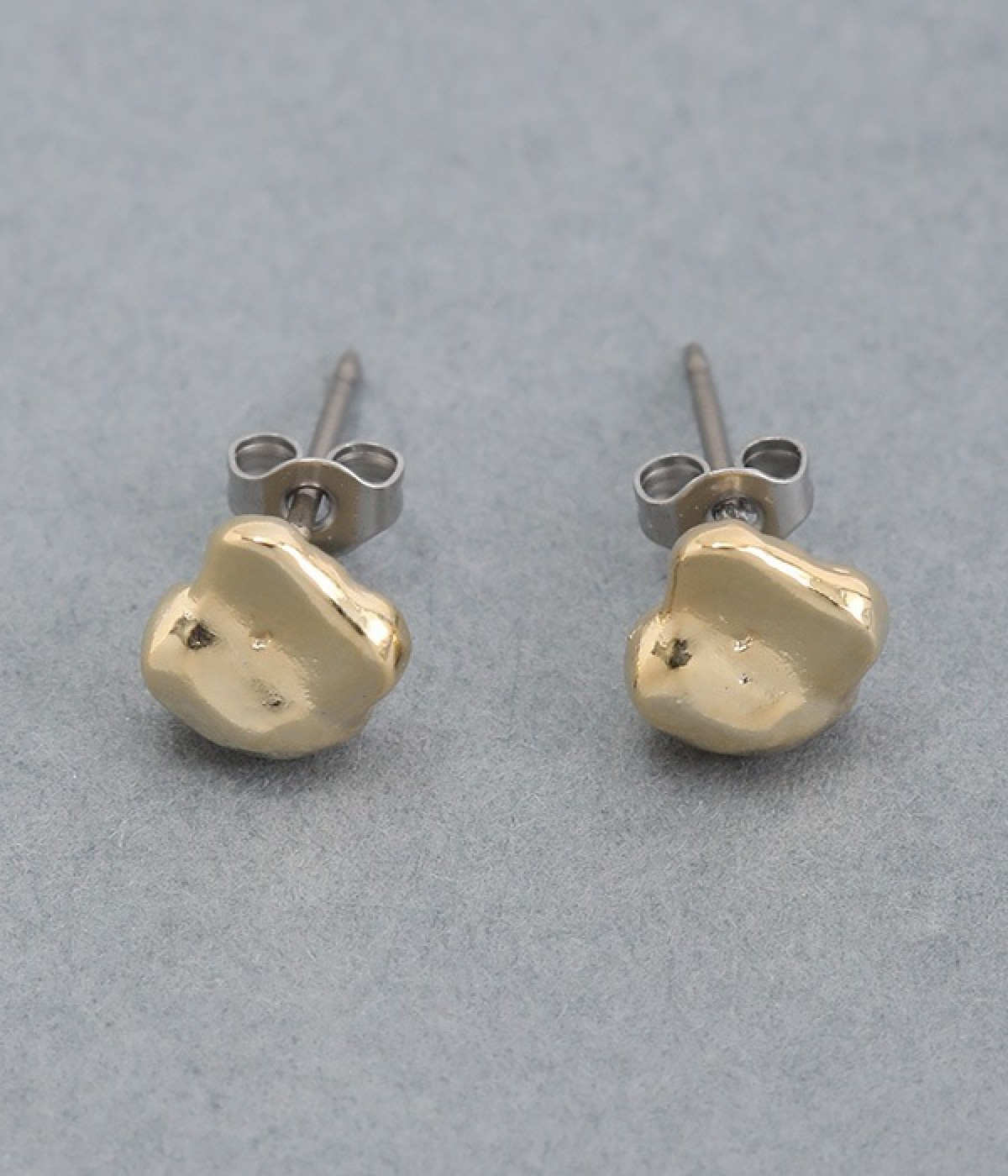 mini piece metal ピアス(ゴールド-ONESIZE)