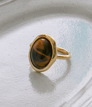 natural stone　リング