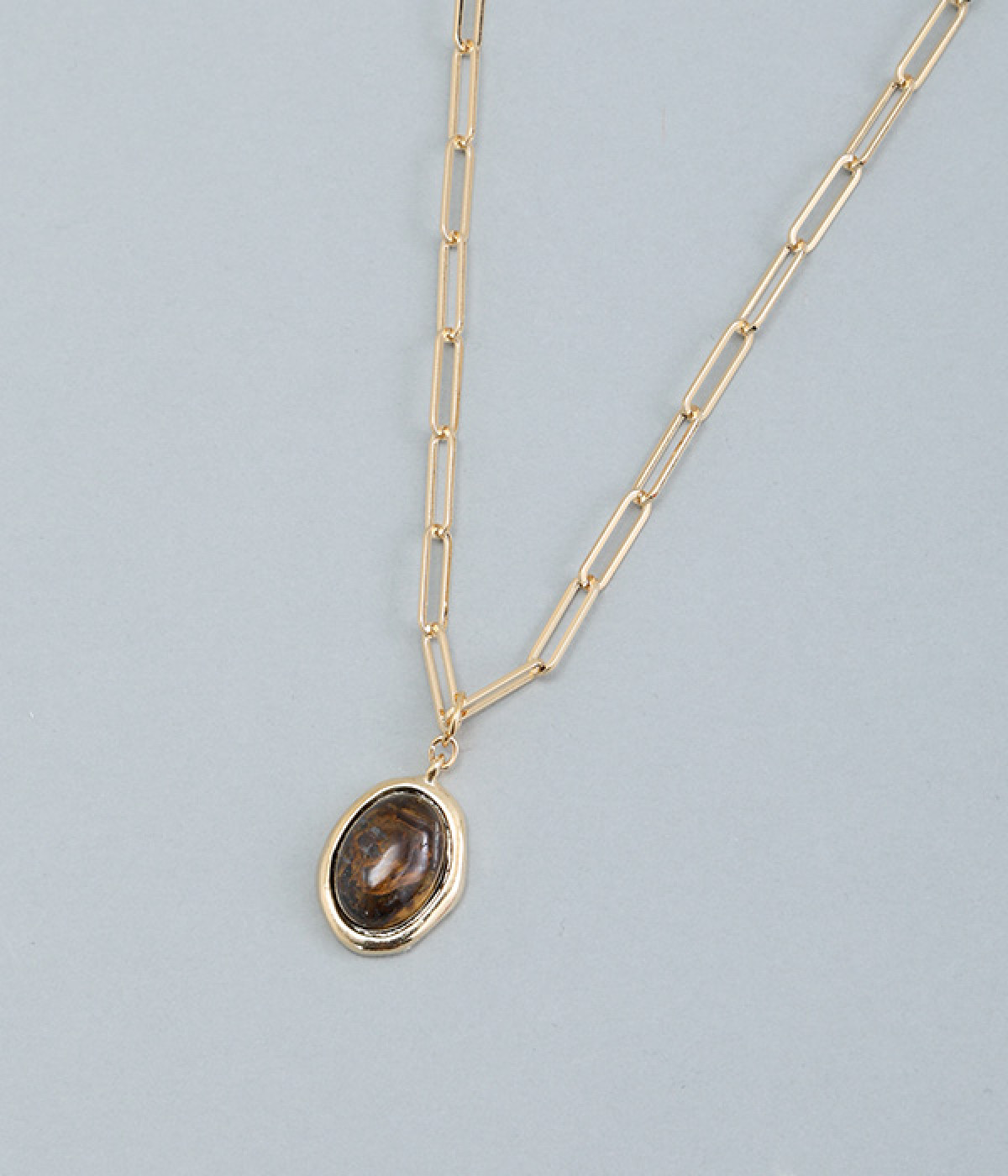 natural stone　ネックレス(torame/ゴールド-ONESIZE)