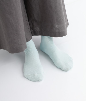 エジプトコットンプレーンソックス【シーズンカラー】(テンカワリバー-ONESIZE)