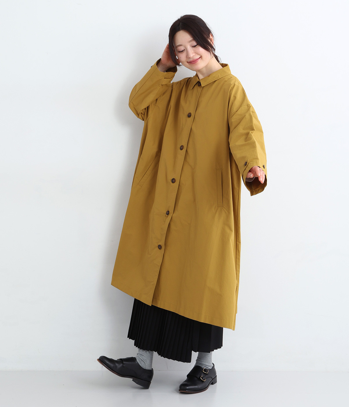 サンリミット ギャバジンステンカラーコート 【公式通販】